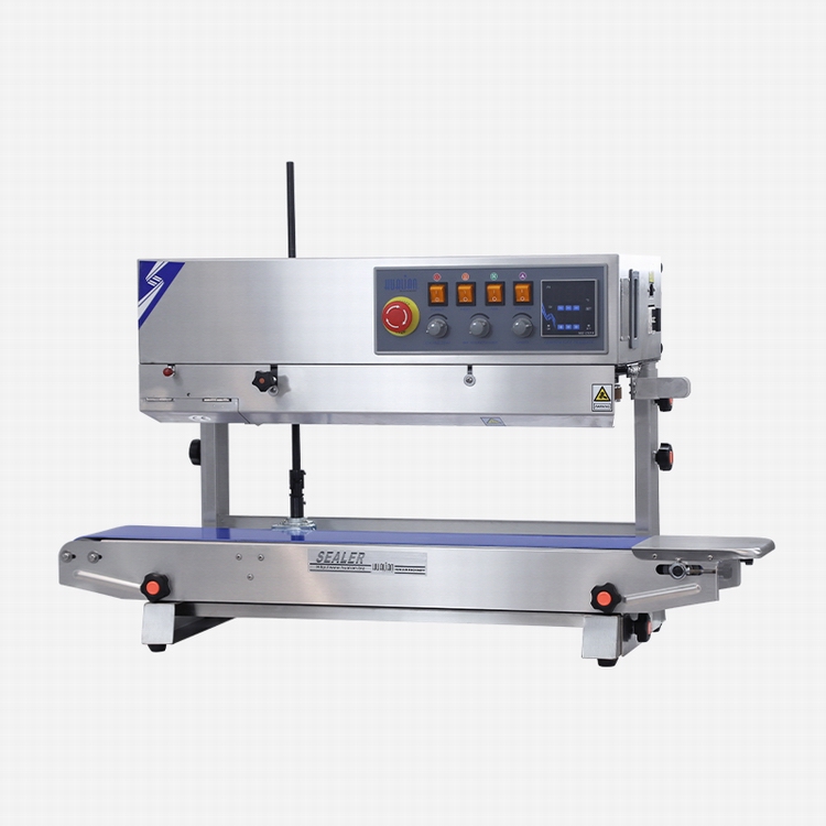 Máquina de sellado vertical Sellador de banda con precio para alimentos FRBM-810II
